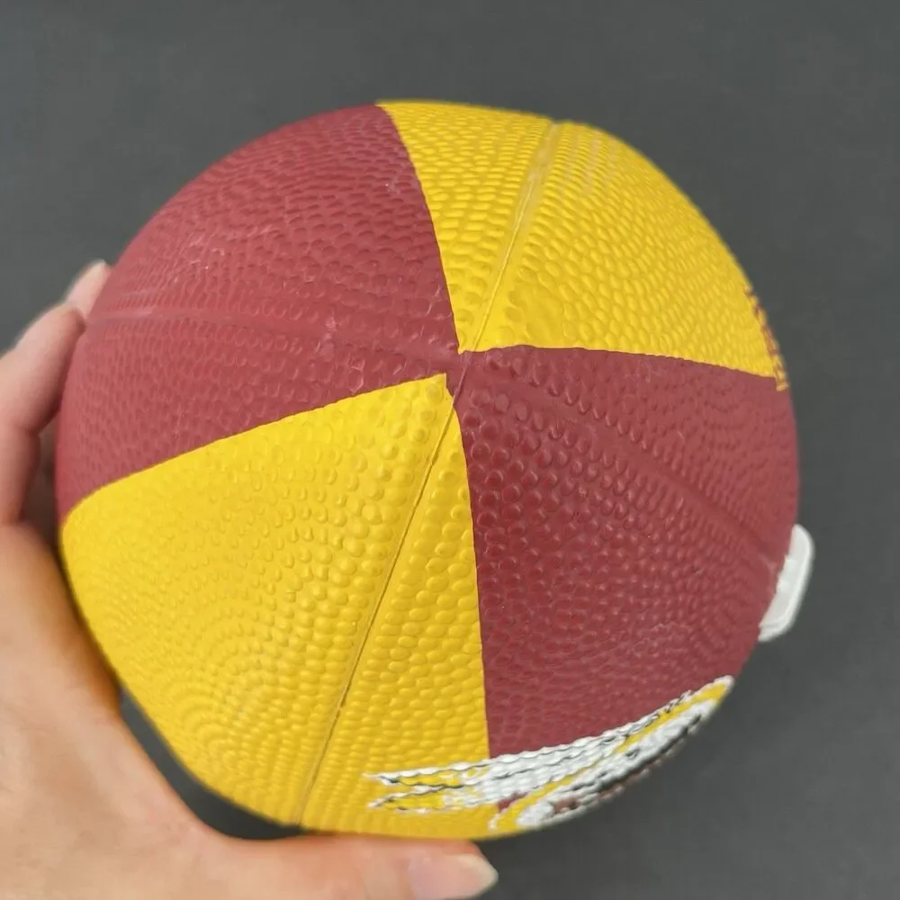 Washington Redskins Hutch Junior Football Red Yellow Rubber NFL 12